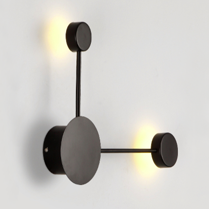 Бра Pin Wall Light 2 Черный в Ульяновске | Loft Concept 