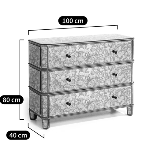 Комод зеркальный Glorious Chest of Drawers в Ульяновске