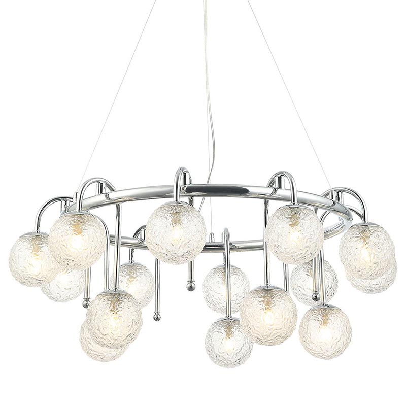 Люстра Lennert Chrome Chandelier Хром в Ульяновске | Loft Concept 