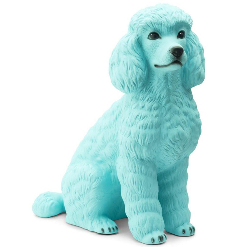 Статуэтка Abhika Poodle Bisc. Turquoise Бирюзовый в Ульяновске | Loft Concept 