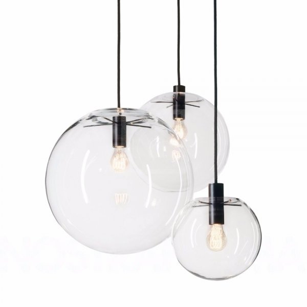 Подвесной светильник Selene Glass Ball Ceiling Lights Прозрачный в Ульяновске | Loft Concept 