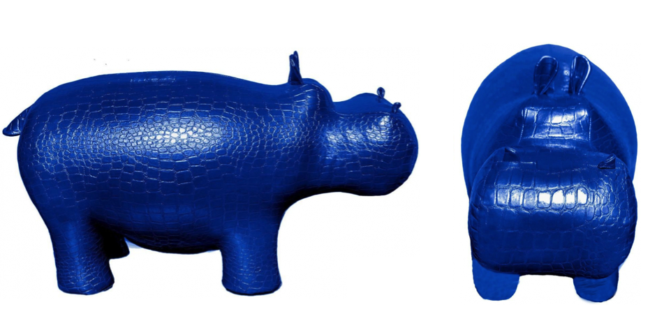 Пуф Бегемот Poof Hippo blue - Loft-Concept в Ульяновске