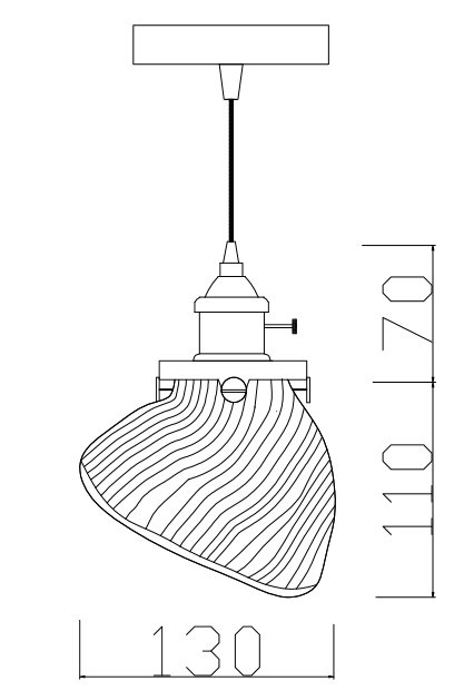 Подвесной светильник Loft Sea Shell в Ульяновске