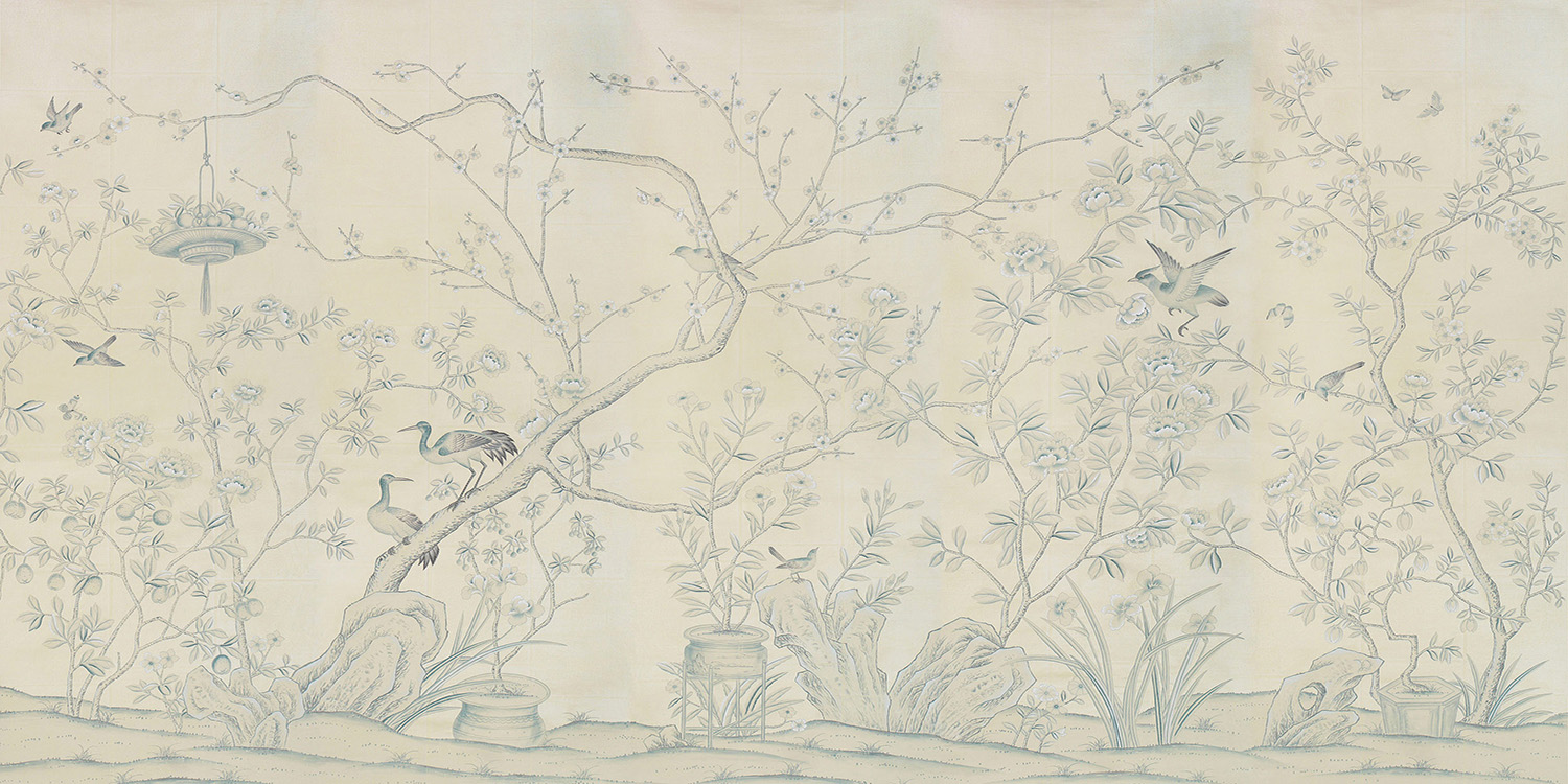 Обои ручная роспись Askew Natural Mic - фото