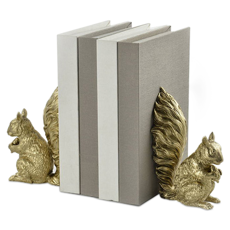 Держатель для книг Squirrel Book Holder Золотой в Ульяновске | Loft Concept 