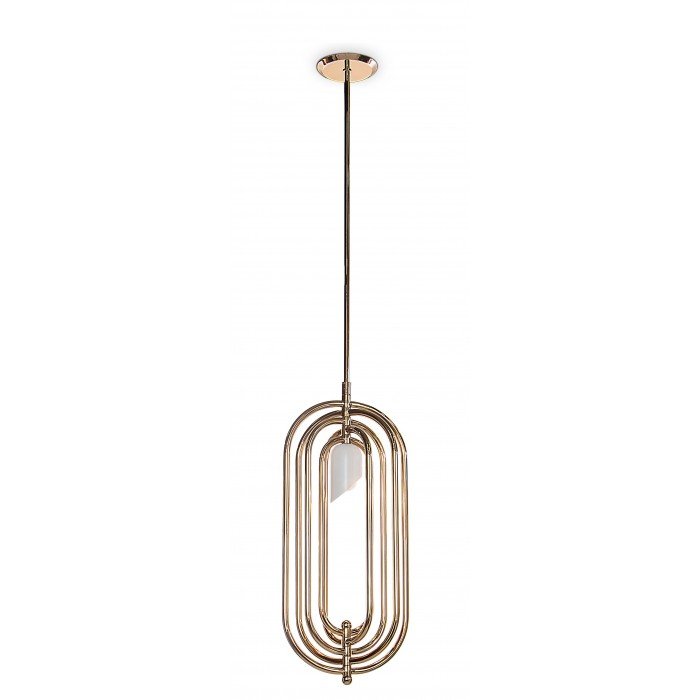 Люстра Delightfull  Turner Pendant Lamp Глянцевое золото в Ульяновске | Loft Concept 