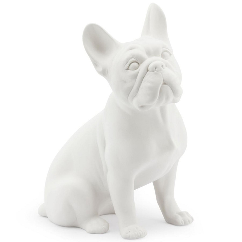 Статуэтка Abhika French Bulldog White Белый в Ульяновске | Loft Concept 