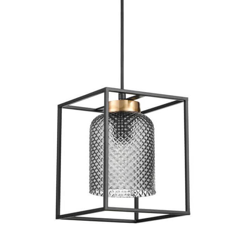 Подвесной светильник Myron Hanging lamp Черный Дымчатый (Smoke) в Ульяновске | Loft Concept 