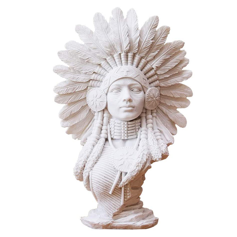 Native american indian figurine B Белый в Ульяновске | Loft Concept 