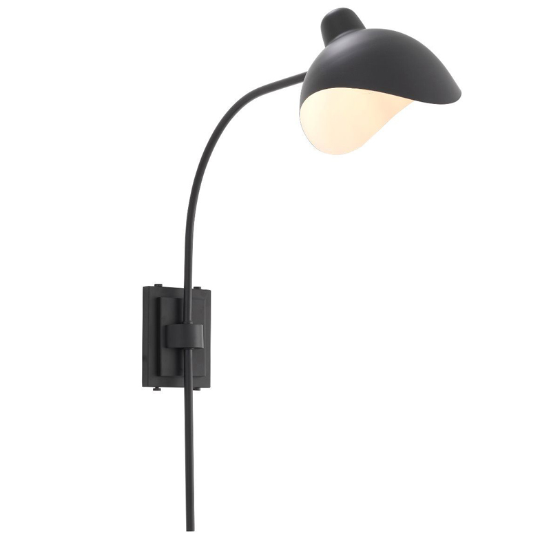 Бра Wall Lamp Pelham Black Черный в Ульяновске | Loft Concept 