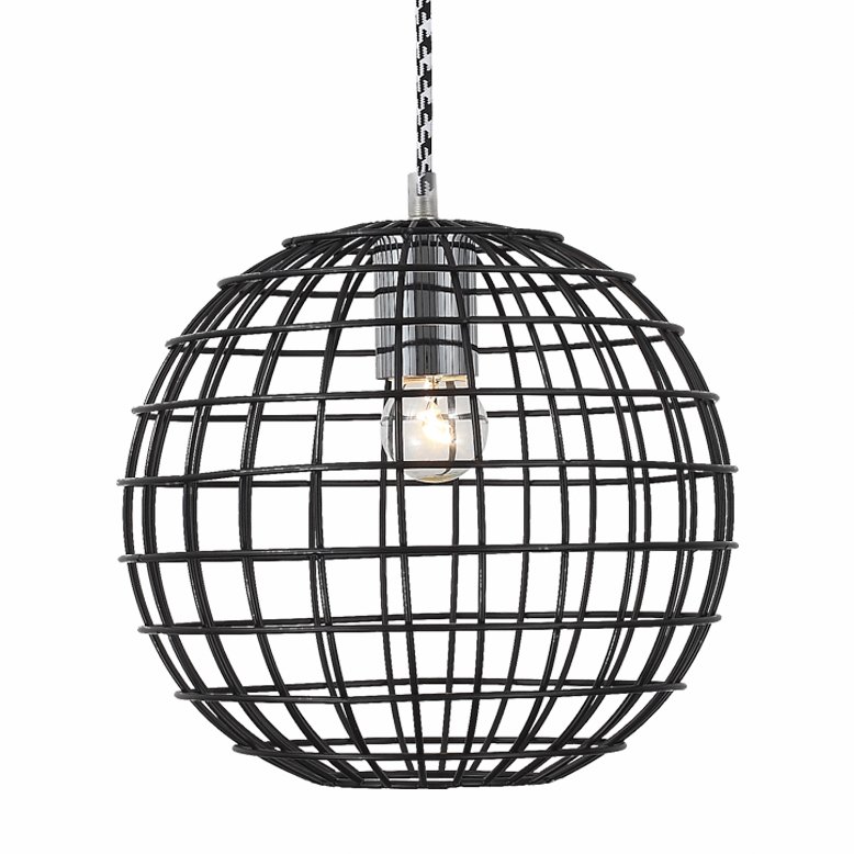 Люстра Iron Farm Cage Pendant Black Черный в Ульяновске | Loft Concept 