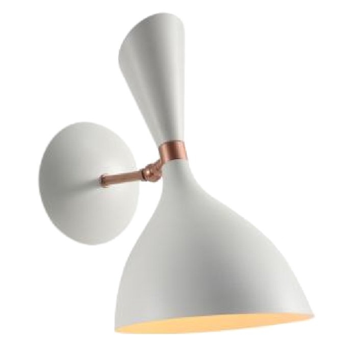 Бра Duke wall lamp White Белый Латунь в Ульяновске | Loft Concept 