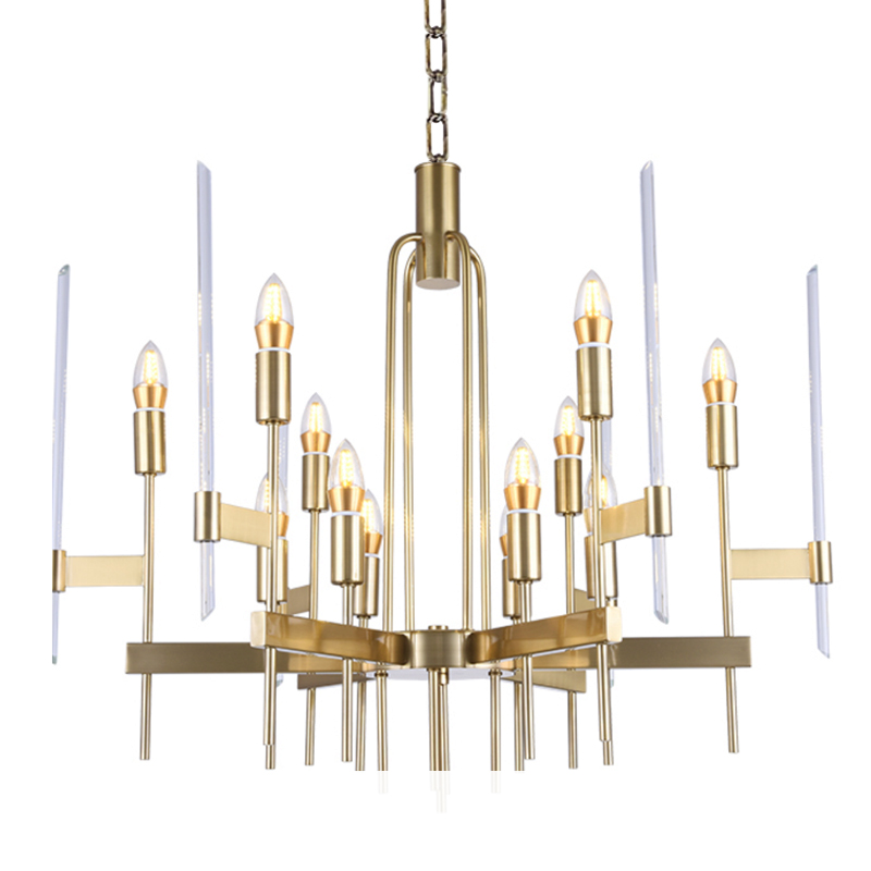 Bari Light Chandelier Aged Brass Золотой в Ульяновске | Loft Concept 