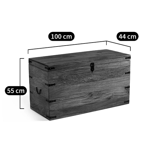 Деревянный сундук из массива манго Mango Wooden Chest Brown в Ульяновске