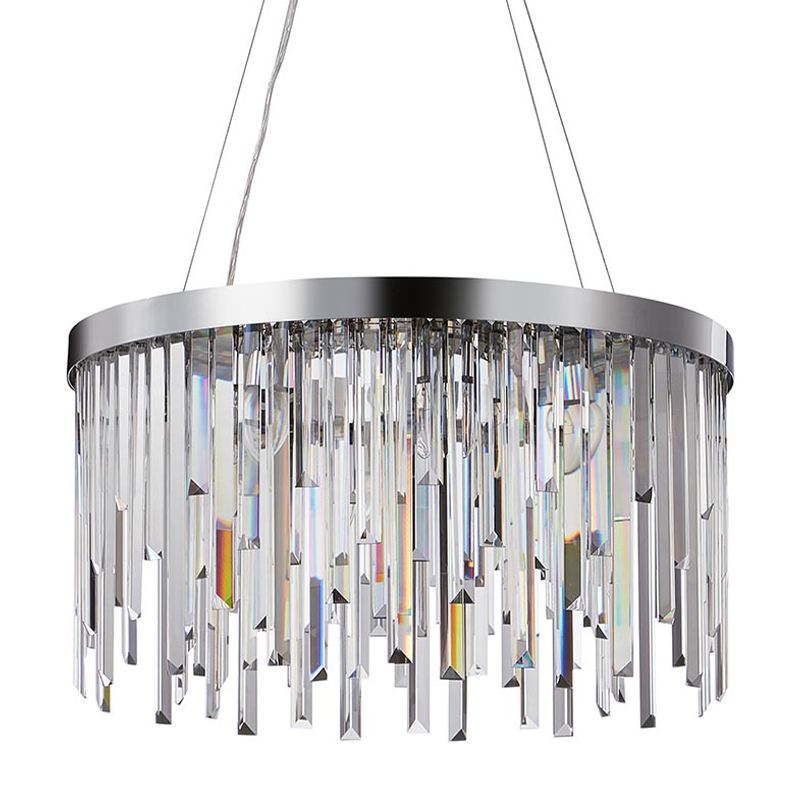 Люстра Bennett Chandelier chrome 60 Хром Прозрачный в Ульяновске | Loft Concept 