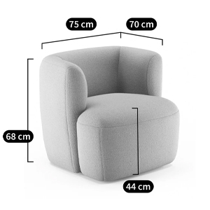 Кресло Ivy Boucle Collection Armchair в Ульяновске