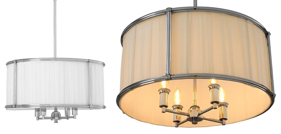 Люстра Eichholtz Chandelier Hammond Nickel - Loft-Concept в Ульяновске