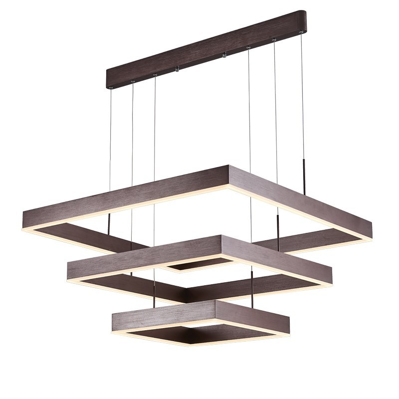 Люстра Ribbon Squares Chandelier Темная бронза в Ульяновске | Loft Concept 