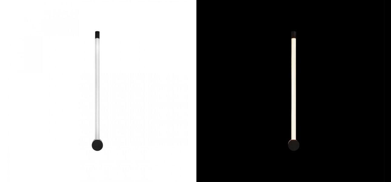 Бра светодиодное Trumpet Tube Black White bottom - фото