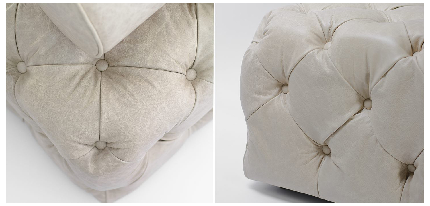 Кушетка Chinzi Lounge Sofa milky - фото №1