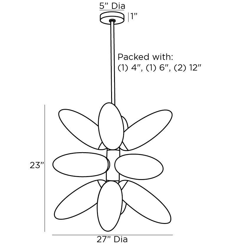 Люстра Arteriors STARLING CHANDELIER в Ульяновске