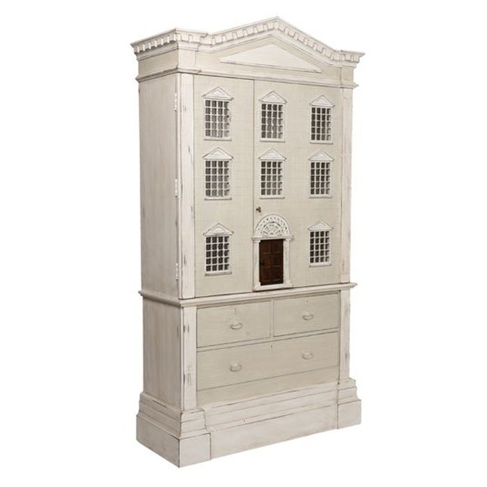 Шкаф "кукольный домик" Dolls House Cabinet ivory ( слоновая кость ) в Ульяновске | Loft Concept 