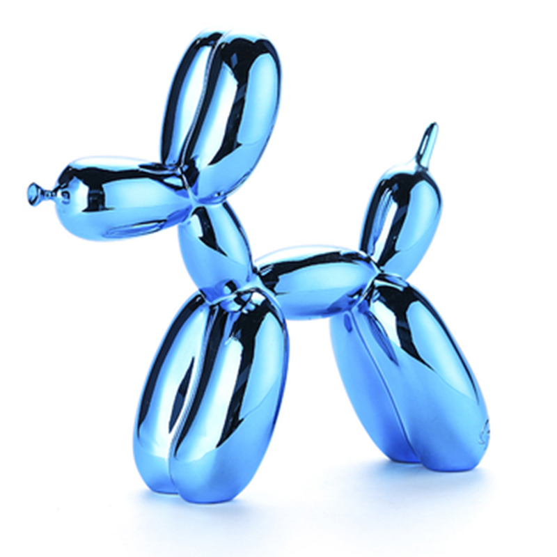 Статуэтка Jeff Koons Balloon Dog medium Blue Синий в Ульяновске | Loft Concept 