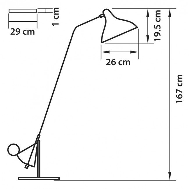 Торшер Lampara Floor Lamp в Ульяновске