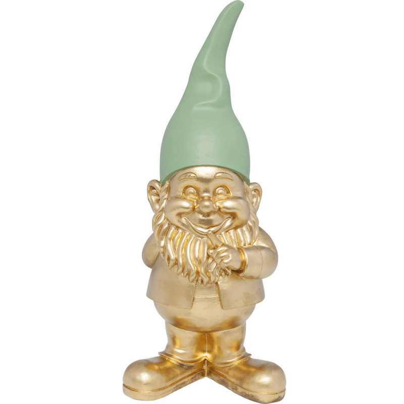 Статуэтка Golden Standing Gnome Золотой в Ульяновске | Loft Concept 