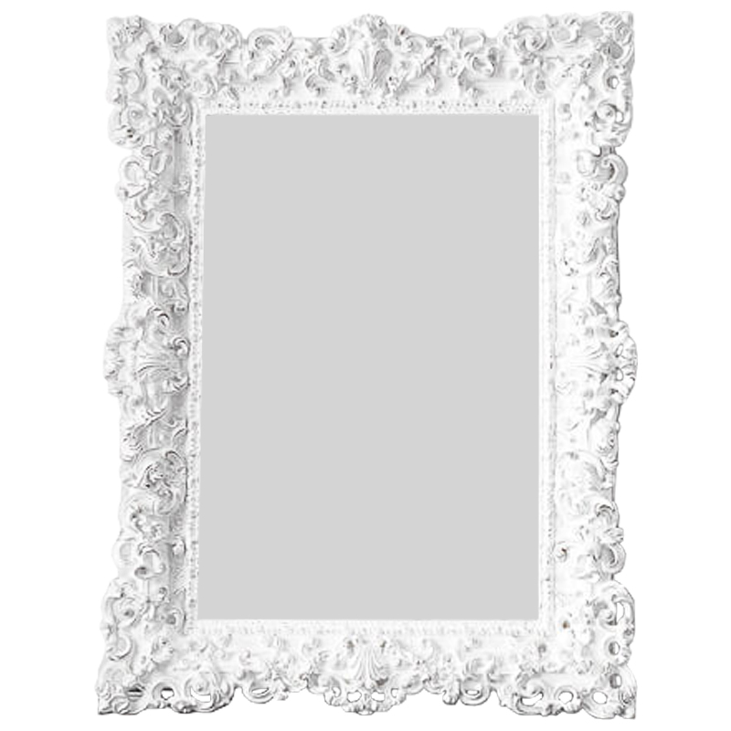 Зеркало Leeuw Mirror White Белый винтажная патина   в Ульяновске | Loft Concept 