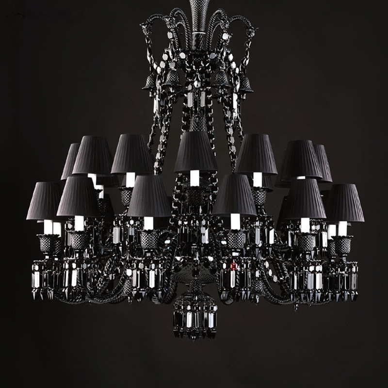 Люстра BACCARAT ZENITH NOIR Chandelier Черный в Ульяновске | Loft Concept 