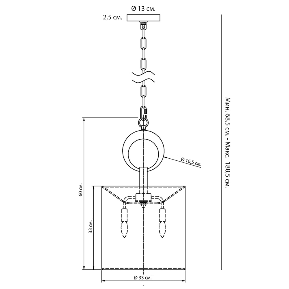 Подвесной светильник с белым плафоном и кольцом в цвете латунь Gold Adjustable Suspension в Ульяновске