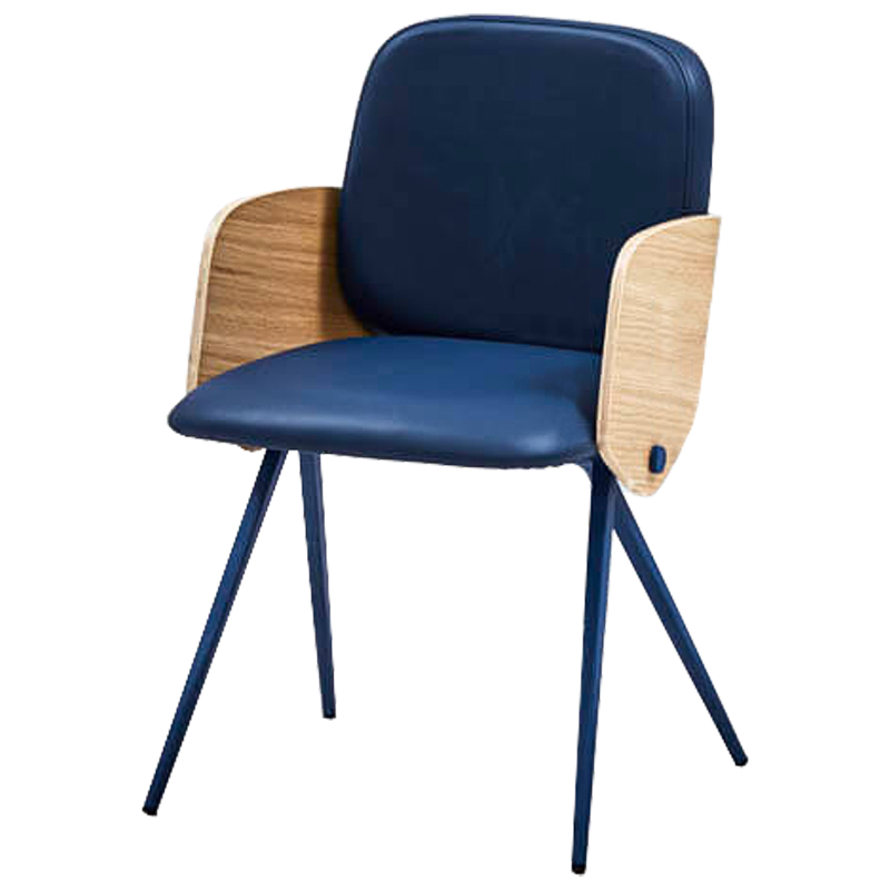 Стул Fionan Stool Blue Древесина Синий в Ульяновске | Loft Concept 