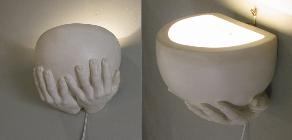 Бра Hands Lighted Wall Sconce by Richard Etts Бра Hands Lighted Wall Sconce by Richard Etts - Loft-Concept в Ульяновске