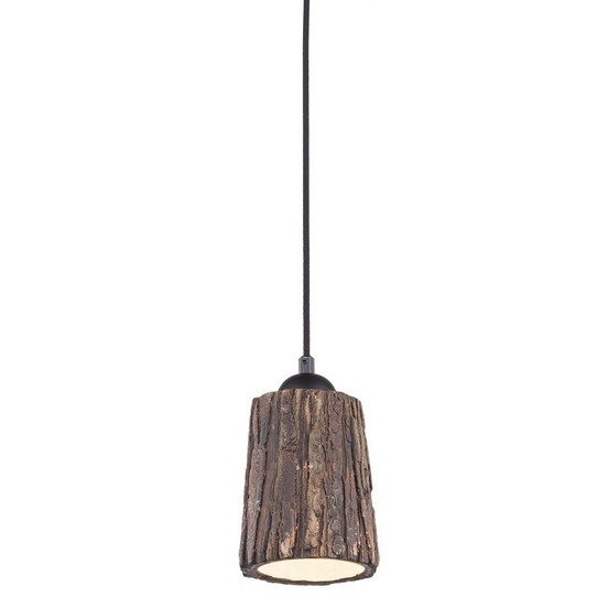 Люстра Wood Log Pendant Коричневый в Ульяновске | Loft Concept 