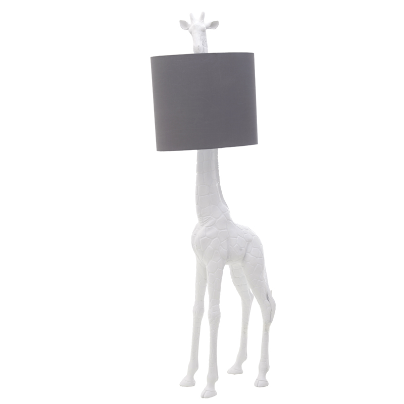 Торшер White Giraffe Floor lamp Белый Серый в Ульяновске | Loft Concept 