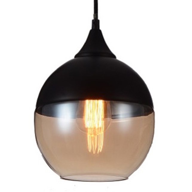 Подвесной светильник Smoke Glass Light Pendant Sphere  в Ульяновске | Loft Concept 