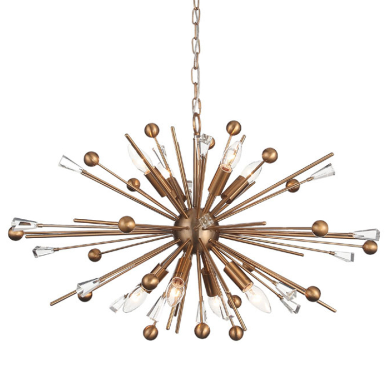 Люстра Спутник GIANT SPUTNIK Chandelier Copper Медь в Ульяновске | Loft Concept 