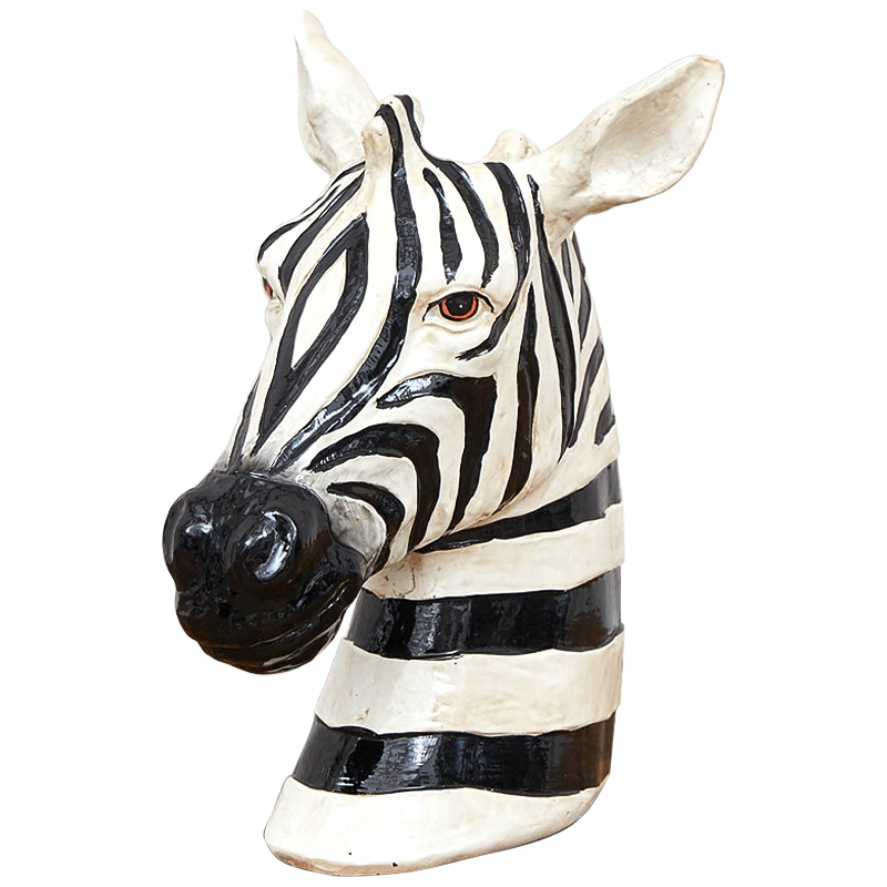 Статуэтка Zebra Statuette Черно-белый в Ульяновске | Loft Concept 