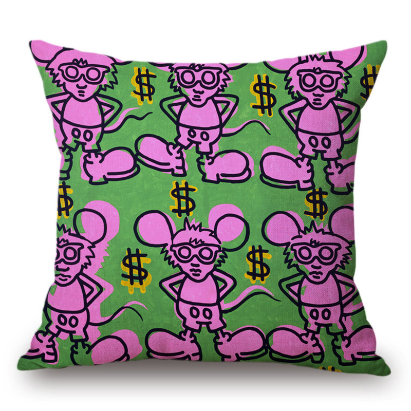 Подушка Keith Haring 12 Мульти в Ульяновске | Loft Concept 