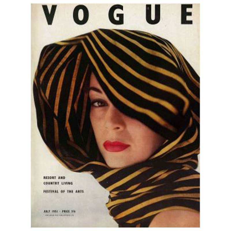 Постер Vogue Cover 1951 July  в Ульяновске | Loft Concept 