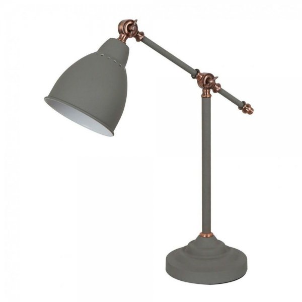 Настольная лампа Holder Table Lamp Grey Серый в Ульяновске | Loft Concept 