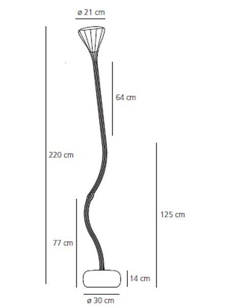 Торшер Pipe Terra Floor Lamp в Ульяновске