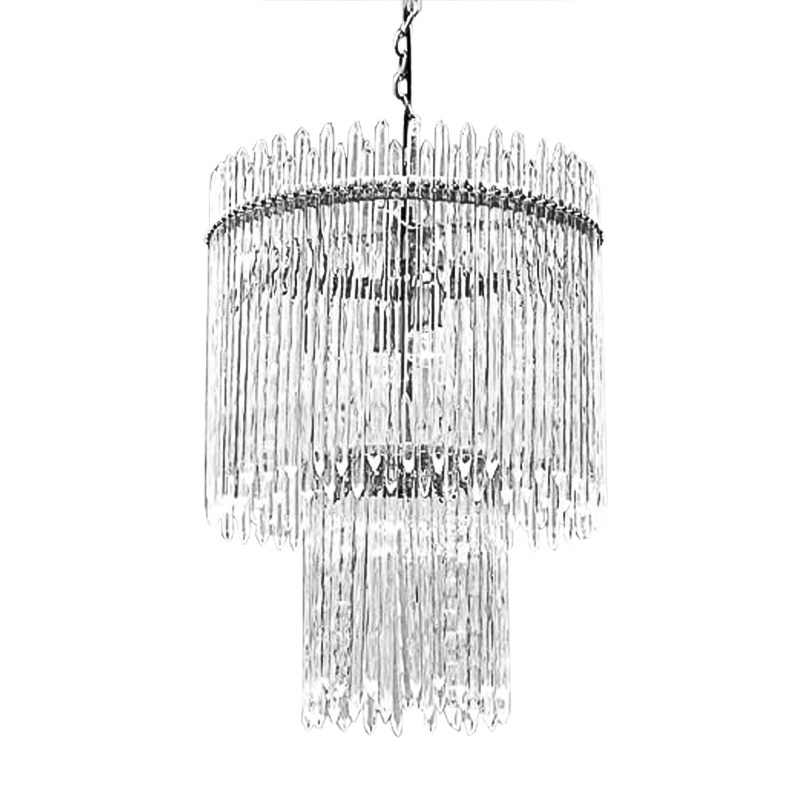 Люстра Icicles Chandeliers Хром Прозрачный в Ульяновске | Loft Concept 