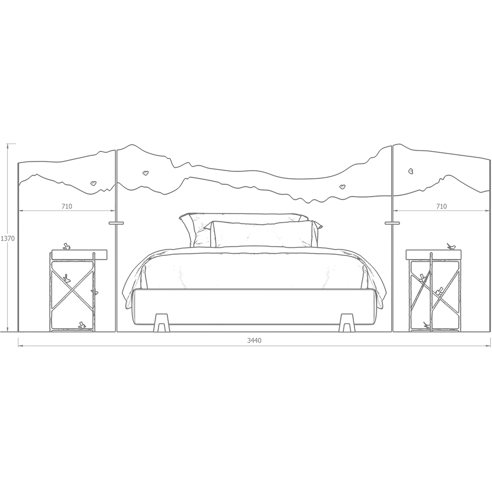 Кровать Okinawa в Ульяновске