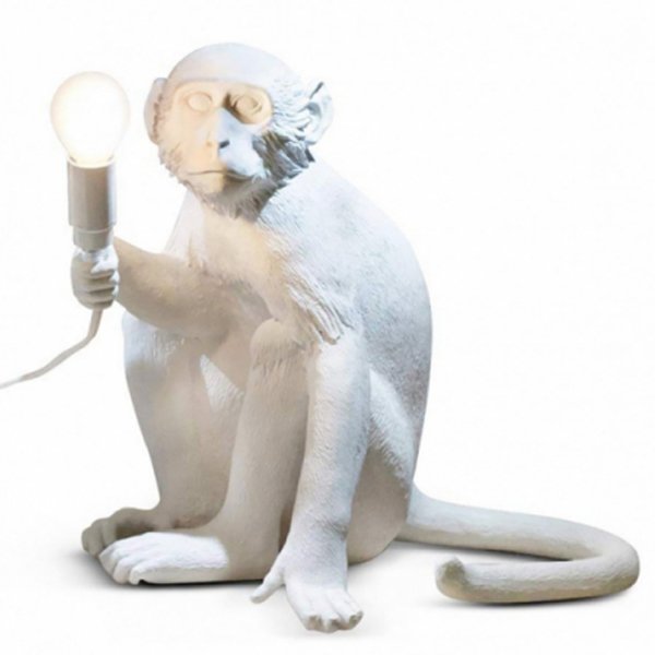 Настольная лампа Seletti Monkey Lamp Sitting Version  в Ульяновске | Loft Concept 