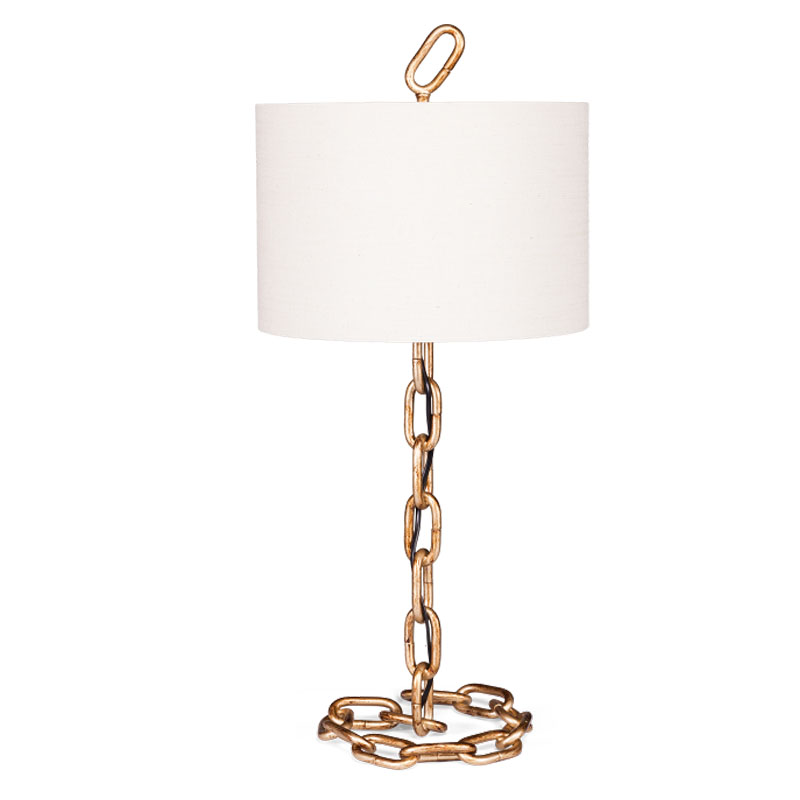 Настольная лампа Camryn Table Lamp Золотой Белый в Ульяновске | Loft Concept 