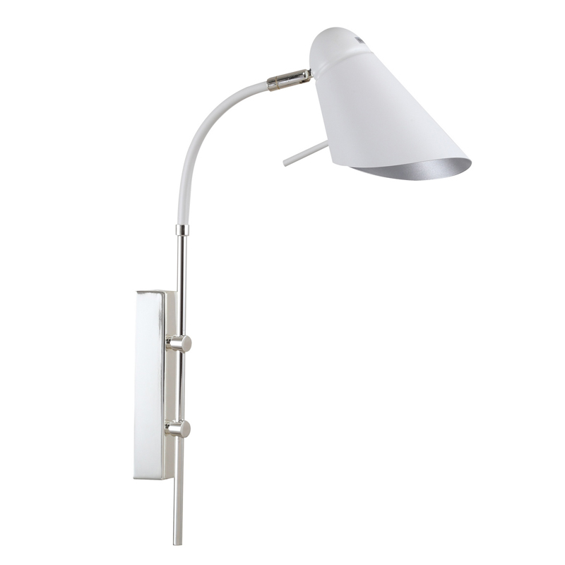Бра Silvi Sconce Серебряный Белый Бра Silvi Sconce Серебряный Белый в Ульяновске | Loft Concept