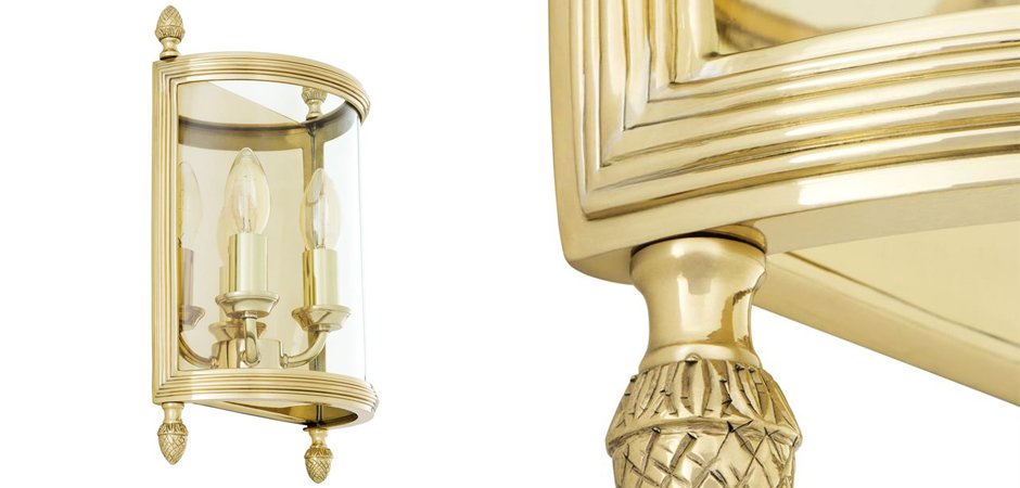 Бра Wall Lamp Lennon S Brass - Loft-Concept в Ульяновске