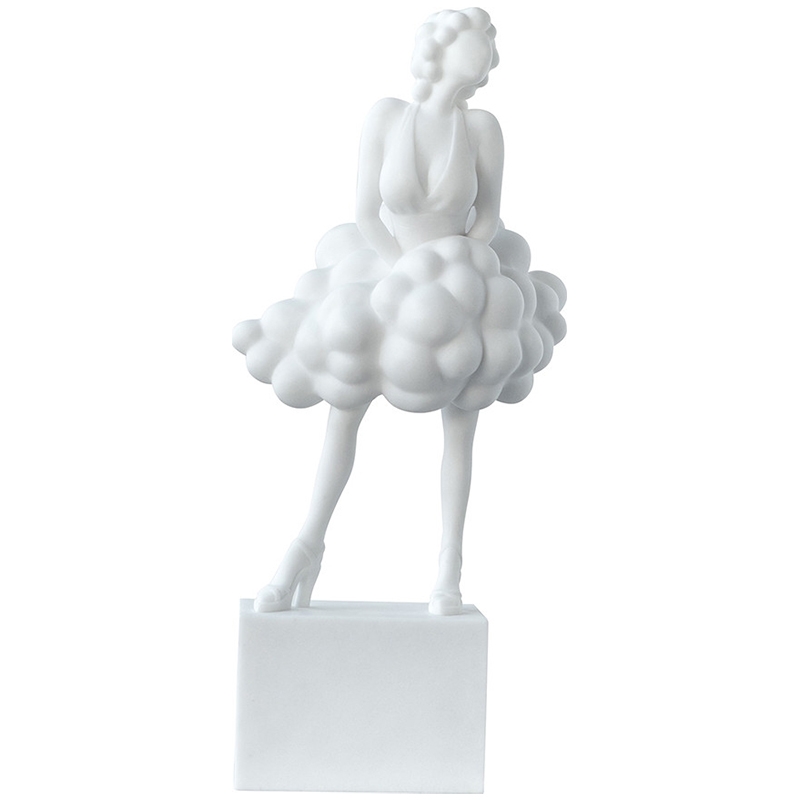 Декоративная статуэтка Marilyn Cloud Dress Statuette Белый в Ульяновске | Loft Concept 